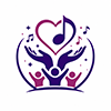 An image of hands giving love and music to the community icon